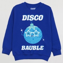 Disco Bauble Children's Christmas Jumper