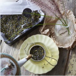 Peppermint, lemon myrtle & lavender herbal tea tin