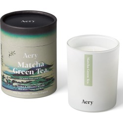 Aery - Matcha Green Tea 200G Soy Wax Candle - Citrus & Precious Woods