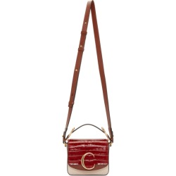 Chloe Pink and Red Mini Chloe C Bag