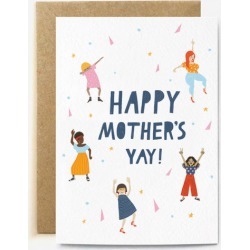 Mothers Yay Greeting Card