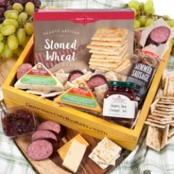 Gourmet Meat and Cheese Sampler Care Package
