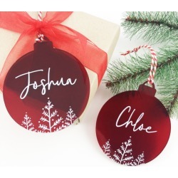 buy  Red Christmas name decoration cheap online