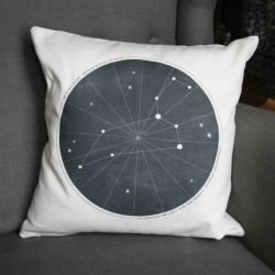 Personalised Wedding Zodiac Cushion