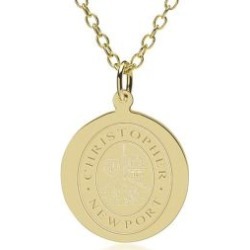 Christopher Newport 14K Gold Pendant and Chain