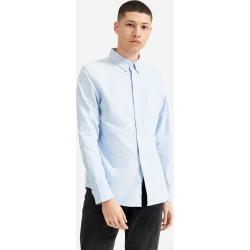 Men's Slim Fit Japanese Oxford | Uniform Shirt by Everlane in Light Blue, Size L