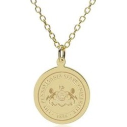 Penn State 14K Gold Pendant and Chain
