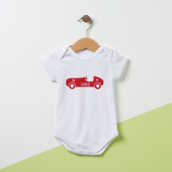 Personalised Car Onesie