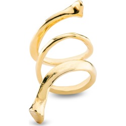 NRegnier Jewelry - Boa Spiral Ring Dipped In Gold