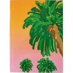 Fine & Candy - Palms Pink Notebook