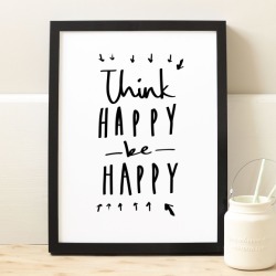 Think happy print