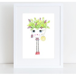 Miss English Breakfast - Limited Edition Fine Art Print