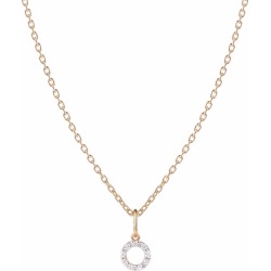 Sharon Mills London - Monogram Mini Diamond Necklace O