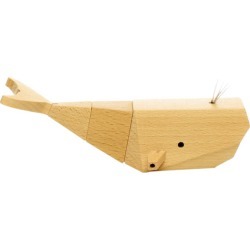 Willy the whale wooden toy