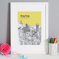 Personalised Hong Kong Print