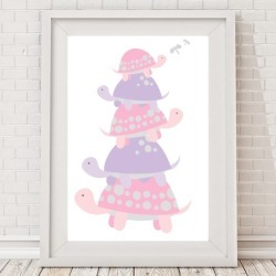 Turtle Stack Print (Boys or Girls)