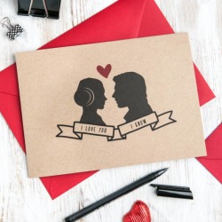 Star Wars 'I Love You, I Know' Greetings Card