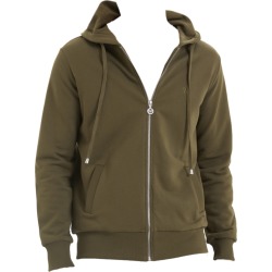 WESTMARK LONDON - Essentials Zip Hoodie In Dark Olive