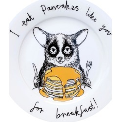 Jimbob Art - I Eat Pancakes Like You For Breakfast Side Plate