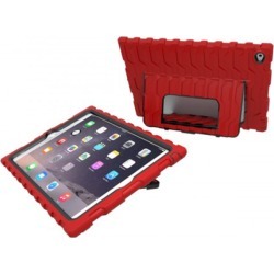 Shockdrop case with stand for iPad Air 2 in red