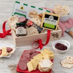 Gourmet Meat and Cheese Sampler Care Package