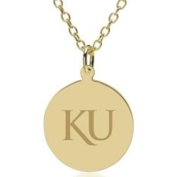 Kansas 14K Gold Pendant and Chain