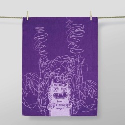 Low blood sugar dish or tea towel by BlueQ