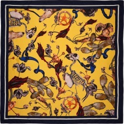 Klements - Large Square Scarf Freaks Print
