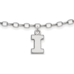 Sterling Silver Illinois Anklet