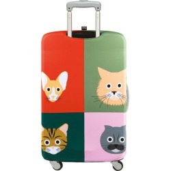 LOQI luggage cover cats and dogs collection in cats