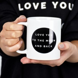 Love you to the moon & back mug
