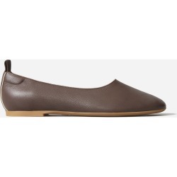 Women's Ballet Flat by Everlane in Chocolate, Size 6.5