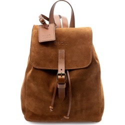 THE DUST COMPANY - Mod 226 Leather Suede Brown & Cuoio Backpack