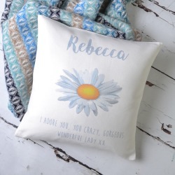 Daisy Personalised Cushion