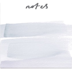 Brush Stroke Notes Memo Pad
