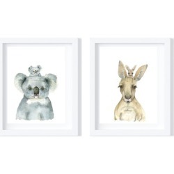 Koala and Kangaroo - Limited edition fine art prints
