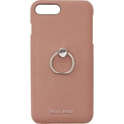 Miu Miu Pink Madras Ring iPhone 8 Plus Case