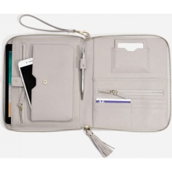 Taupe Clutch Bag