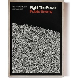 Reign & Hail - Fight The Power - Song Lyric Print