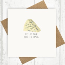 Bit of blue for the dads Father's Day card
