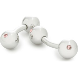 Barbell cufflinks