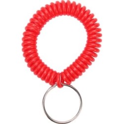 Sparco Key Holder, Coil, 2-1/10Wx2-2/5Lx2-1/10H, 6/Pk, Red (Spr02883) found on Bargain Bro Philippines from CleanItSupply.com for $5.29