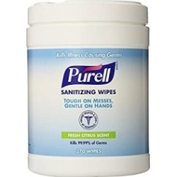 Purell Surface Disinfecting And Sanitizing�Wipes, White, 1/Cs/6 (35401187)