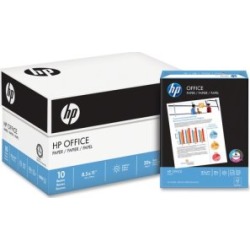 Hp Papers Hp Paper, 20Lb, 92 Ge/102 Iso, 8-1/2X11 , 10Rm/Ct,White (Hew112101Rm)