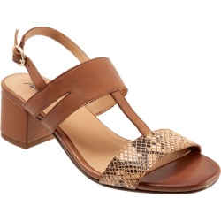 Trotters Larissa Women's Brown Sandal 9.5 M found on Bargain Bro from Shoemall.com for USD $75.96