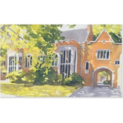 East Side Old Hall Lincoln's Inn 1983 Rectangular Sticker found on Bargain Bro Philippines from Zazzle for $7.25