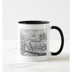 English Trading with Indians of the West Mug found on Bargain Bro from Zazzle for USD $13.60