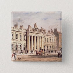 East India House, Leadenhall Street Pinback Button, Adult Unisex, Size: 2 Inch, Sea Shell / Bisque / Blanched Almond found on Bargain Bro Philippines from Zazzle for $3.65