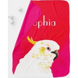 Pink Bright Cockatoo Bird