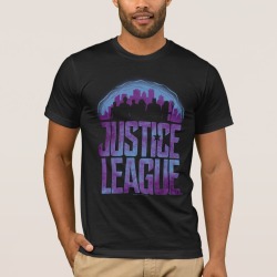 Justice League Justice League City Silhouette T-shirt, Men's, Size: Adult XS, Black found on Bargain Bro from Zazzle for USD $24.13
